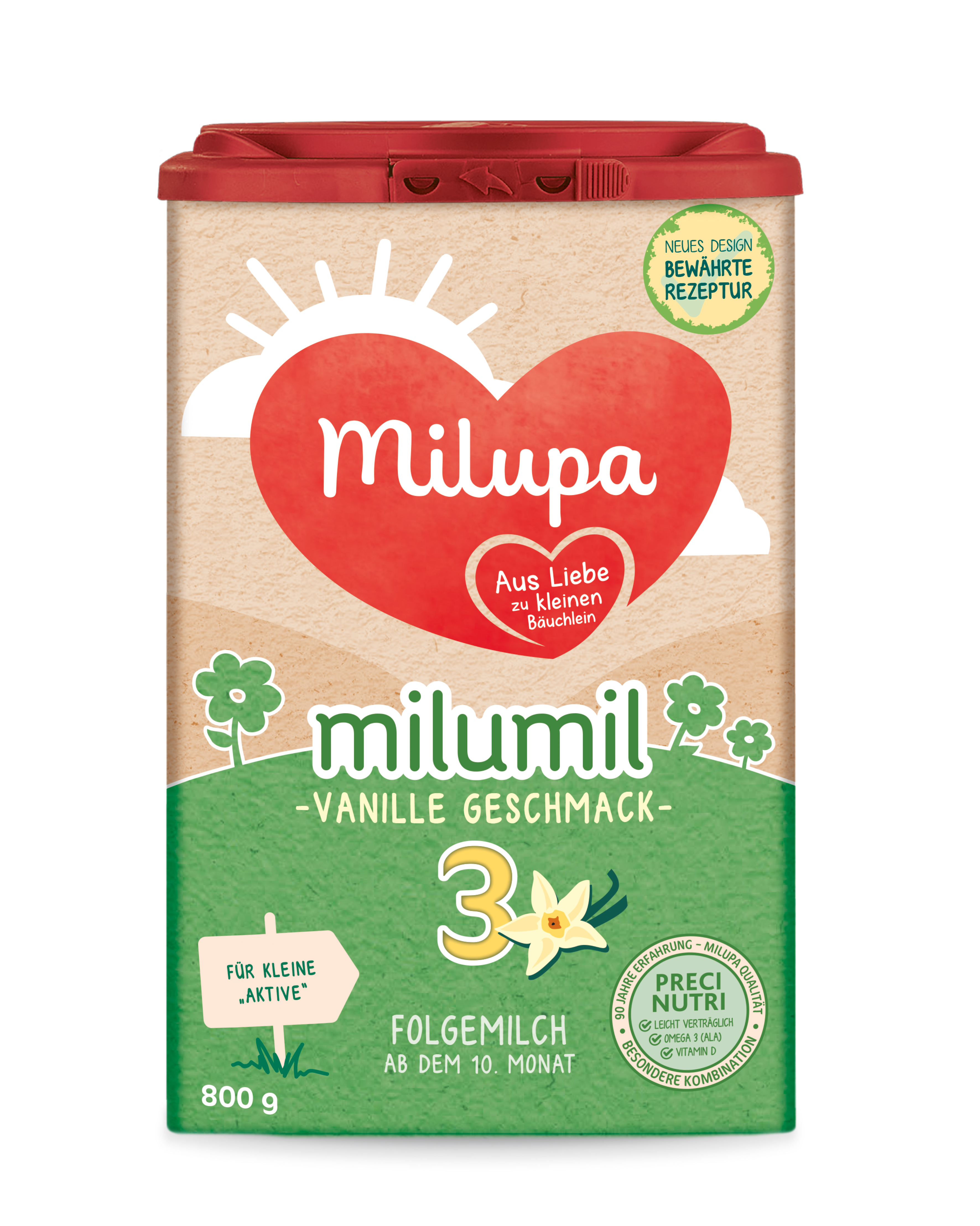 Milumil 3 Vanillegeschmack Folgemilch
