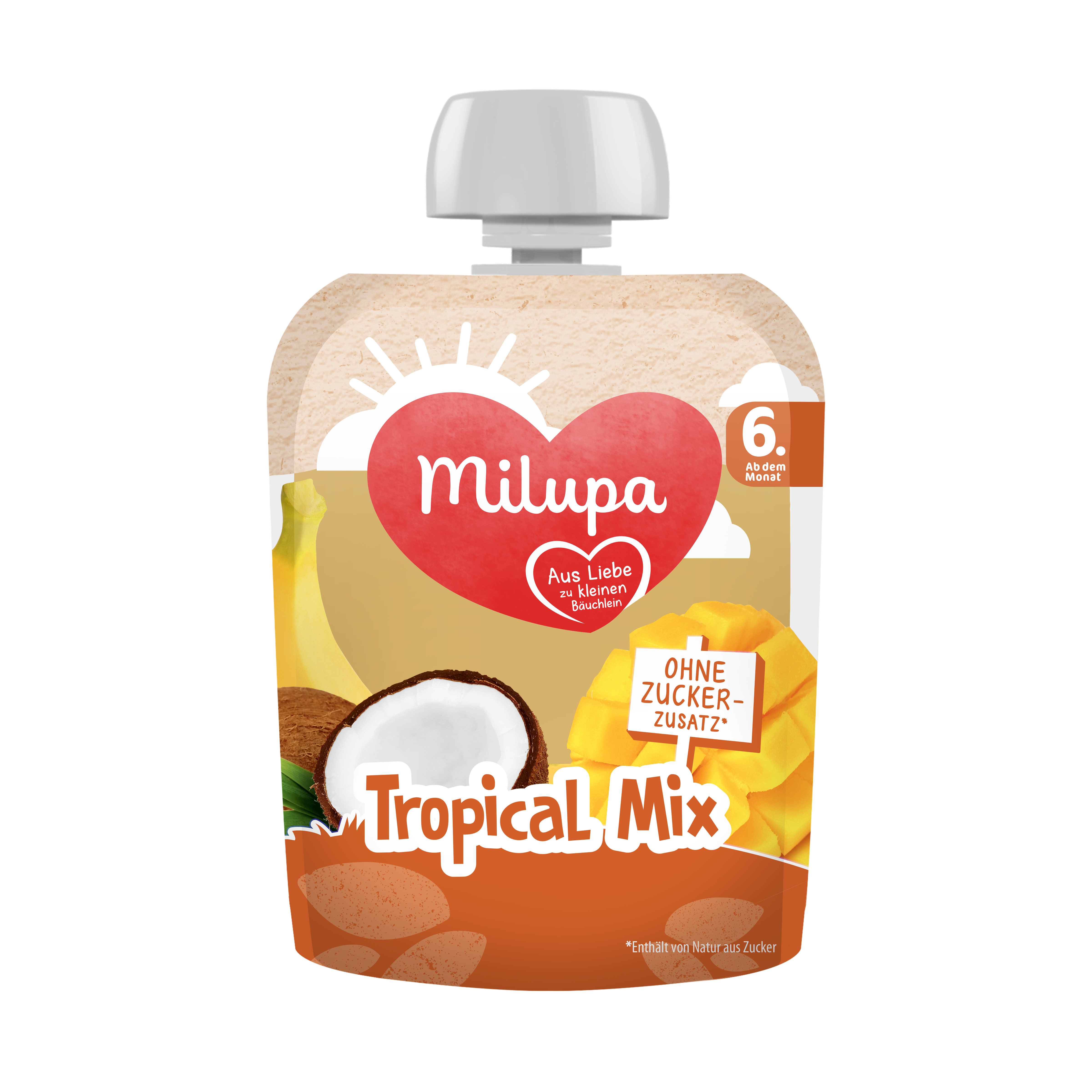 Quetschbeutel Tropical Mix