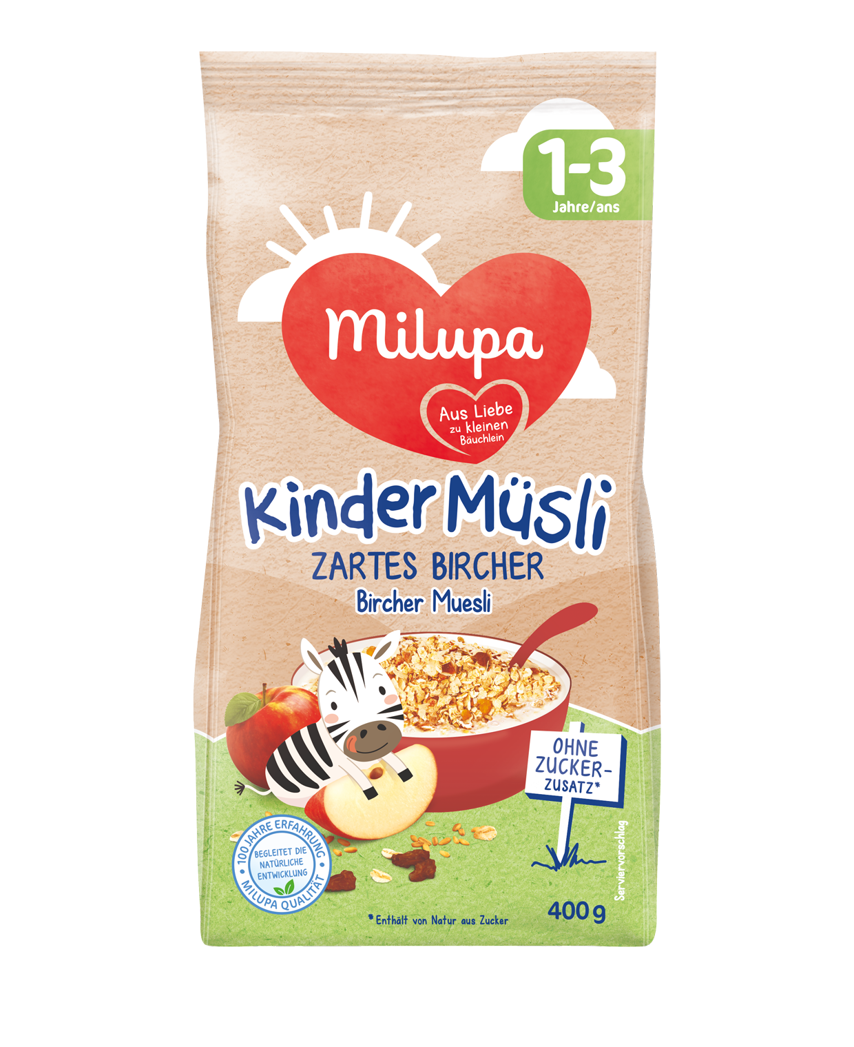 Milupa Kinder Müsli Zartes Bircher